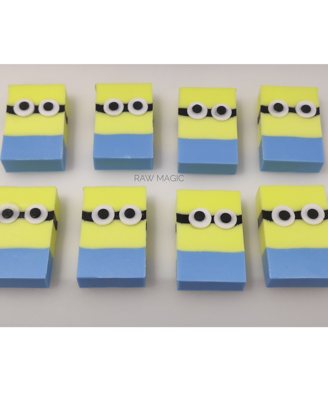 Minion Madness Soap l Organic l Handmade l SLS Free l Kids Friendly (1 Soap)
